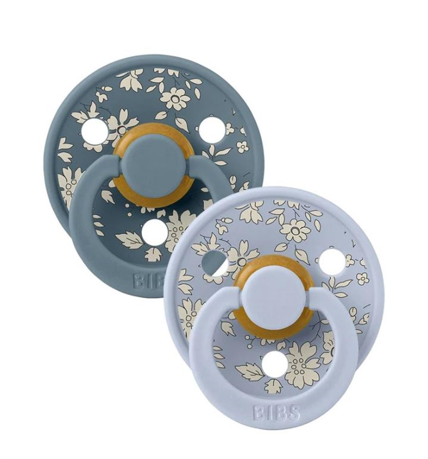 Bibs x Liberty Colour İkili Capel - Dusty Blue 0-6