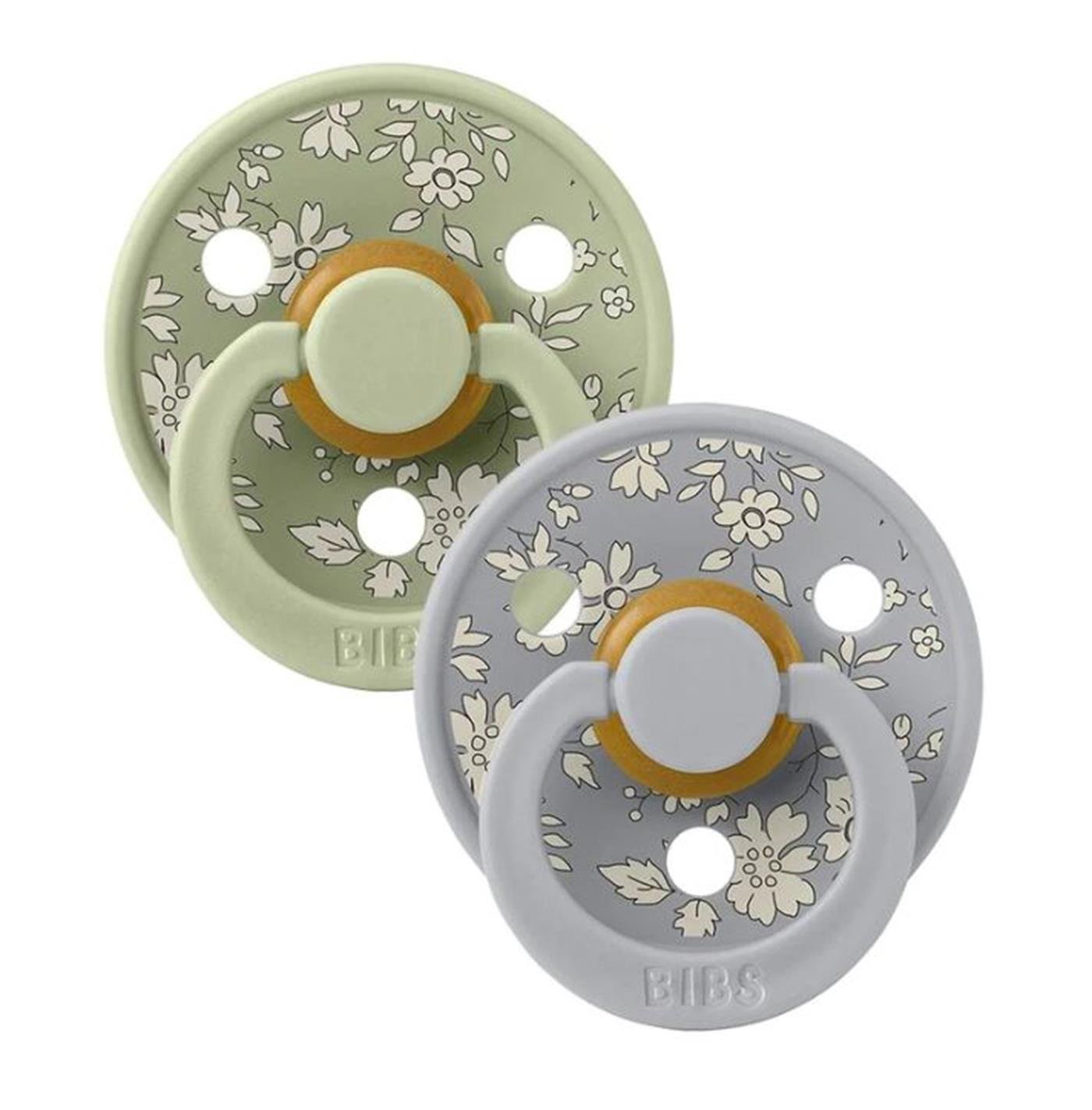 Bibs x Liberty Colour İkili Capel - Sage 0-6