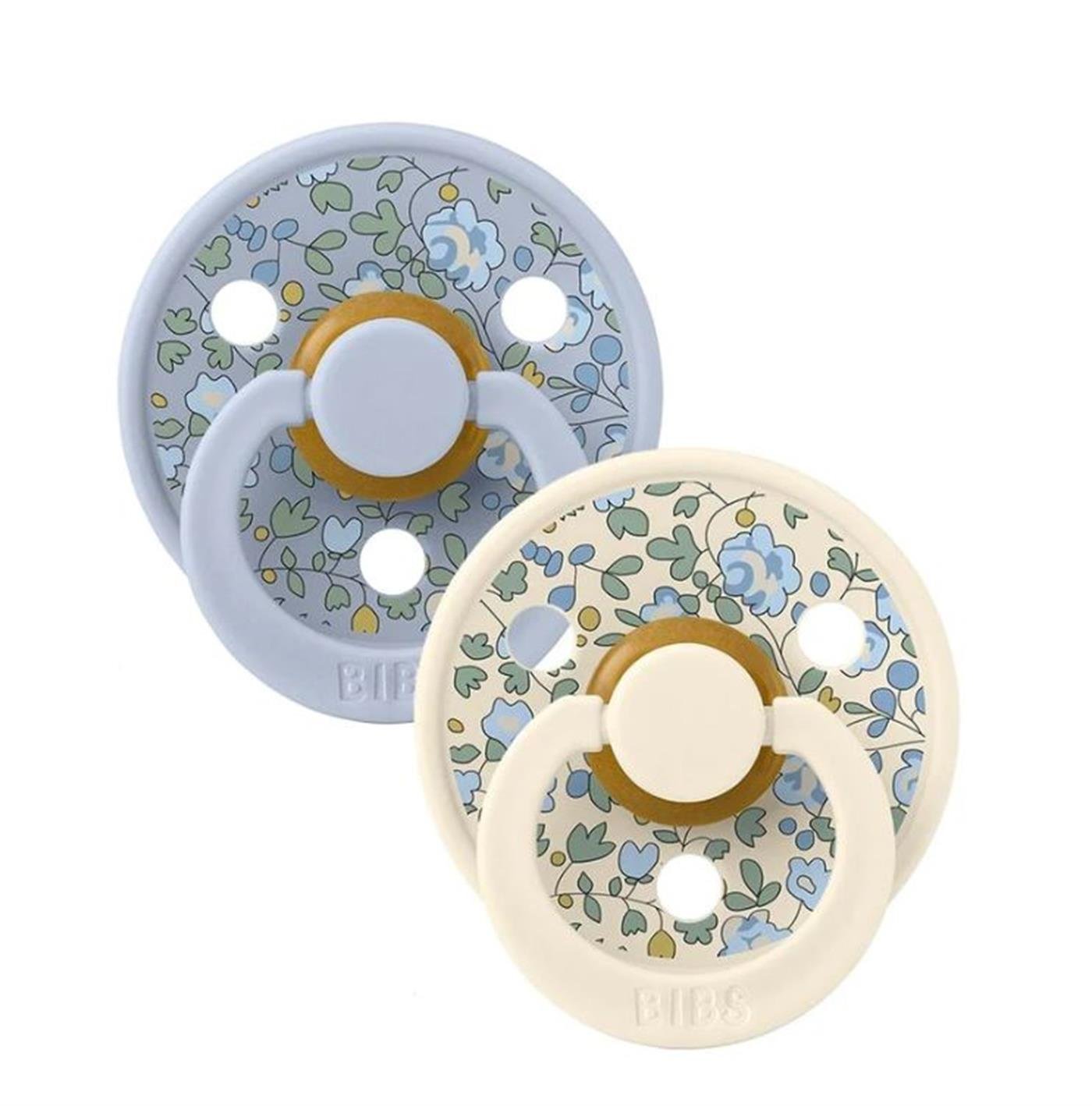 Bibs x Liberty Colour İkili Eloise - Dusty Blue 0-6