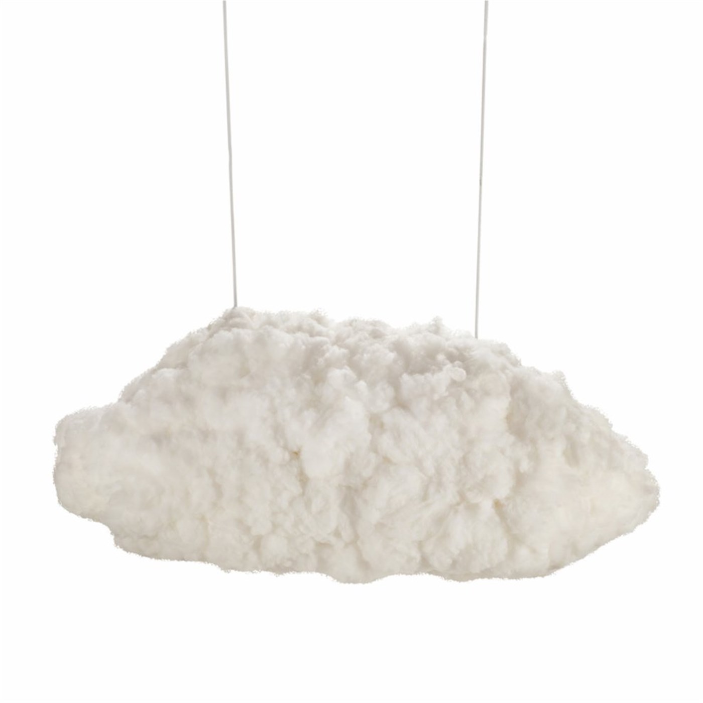 Bouffeecloud Bulut  Sarkıt Large Aydınlatma RGB Kumandalı Beyaz Kablolu