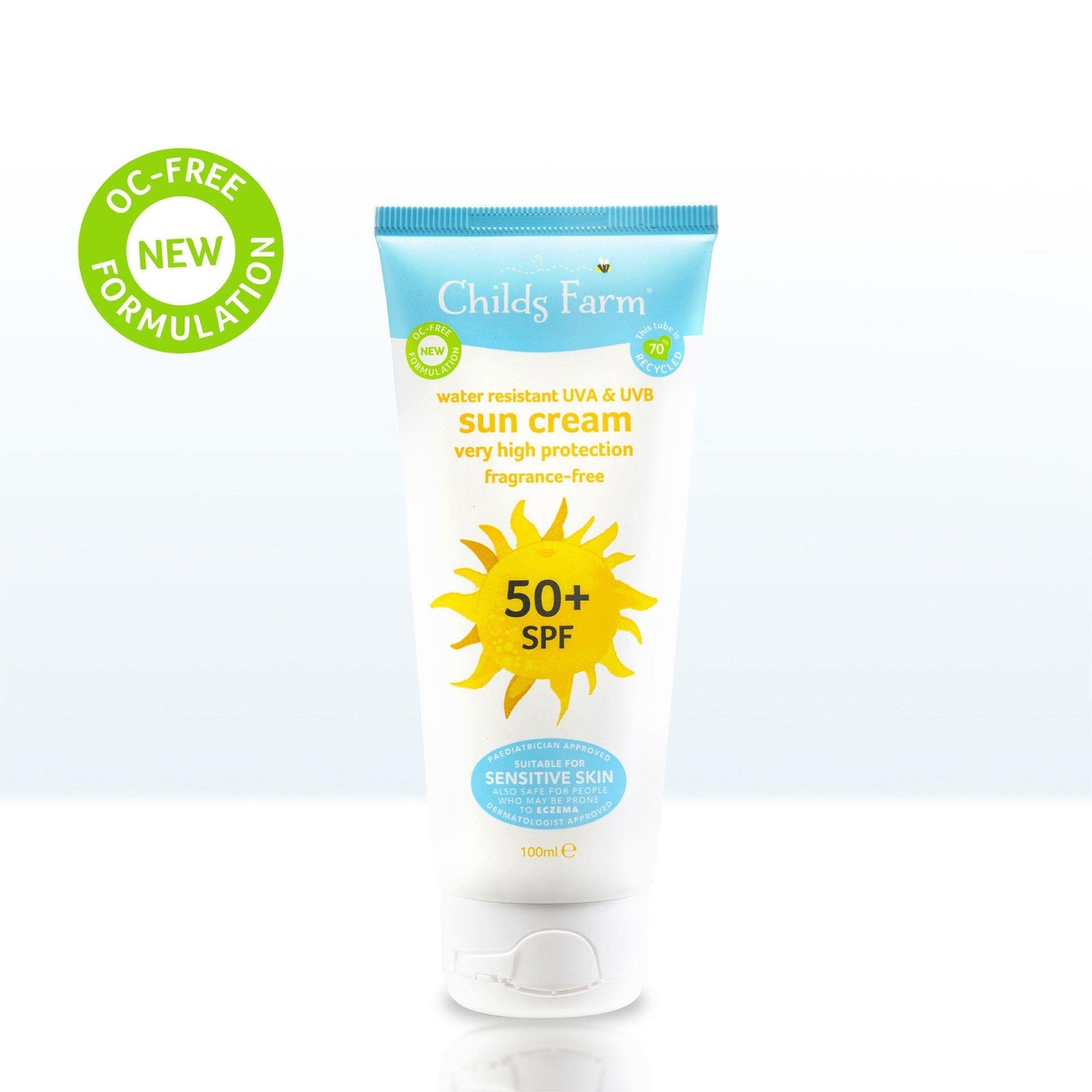 Child's Farm 50+ SPF Güneş Krem Kokusuz 100ml