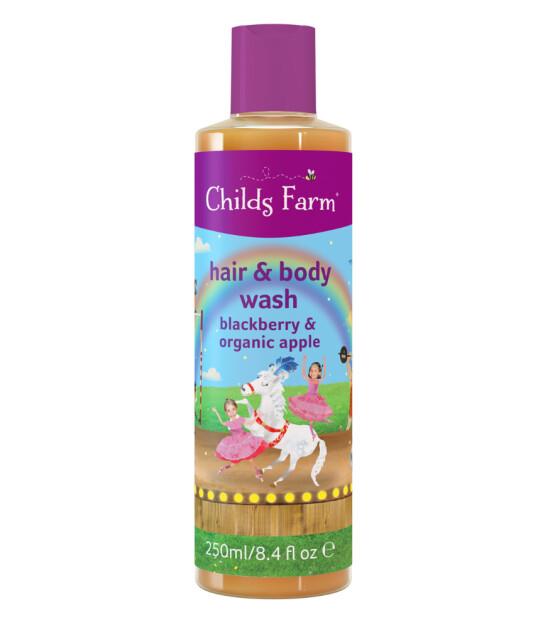 Child's Farm Böğürtlen ve Organik Elma Özlü Saç ve Vücut Şampuanı 250ml