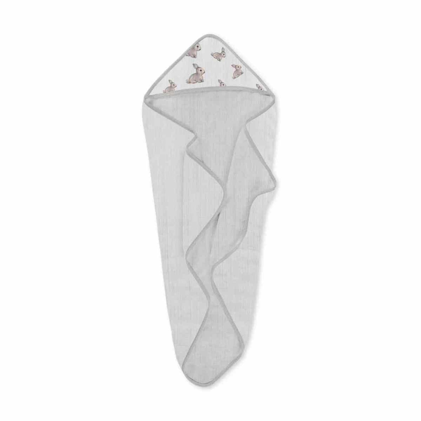 Deux Lapins Havlu iconic Gri tavşan