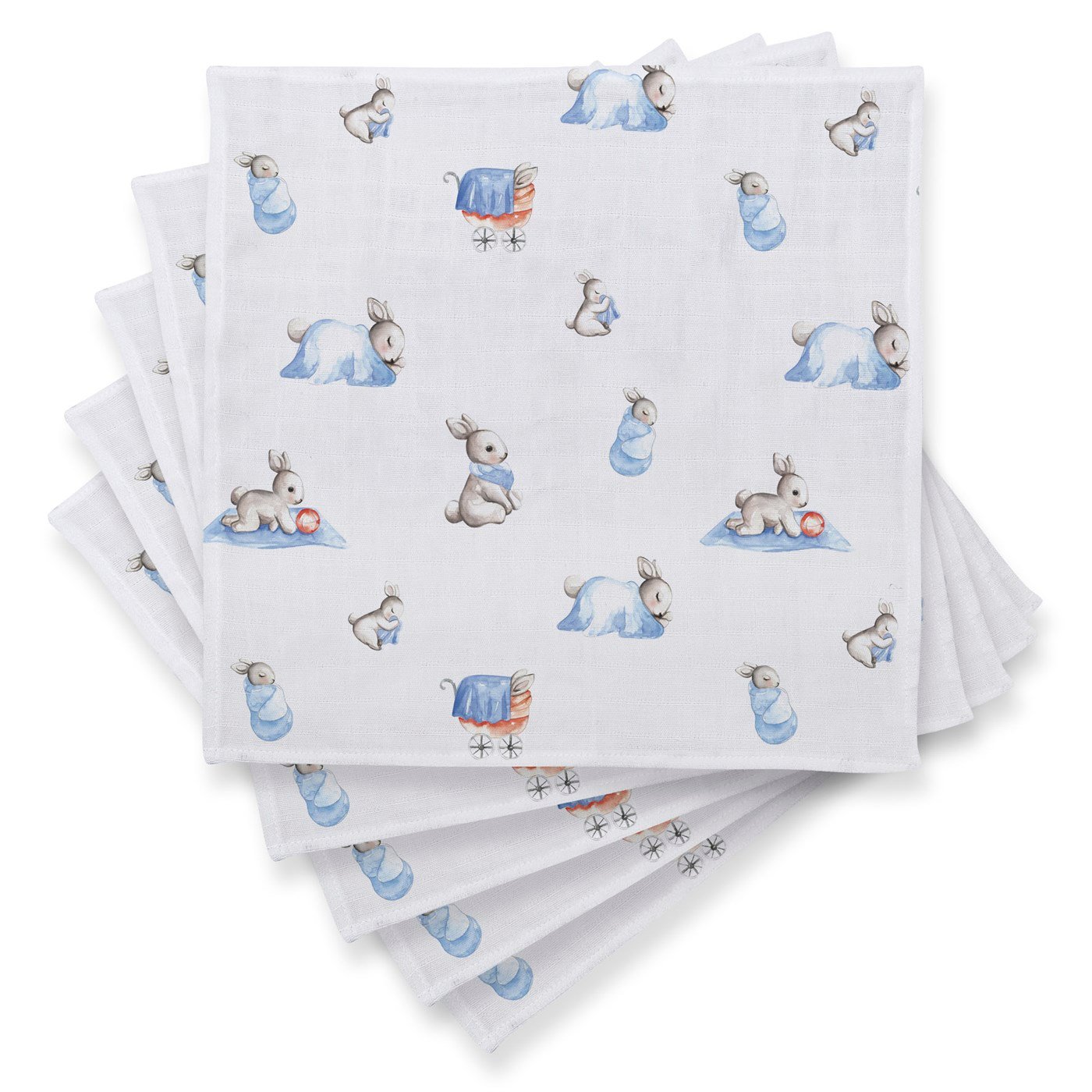 Deux Lapins Omuz Bezi 40x40 bebe lapin