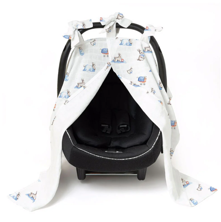 Deux Lapins Puset Örtüsü Bebe lapin