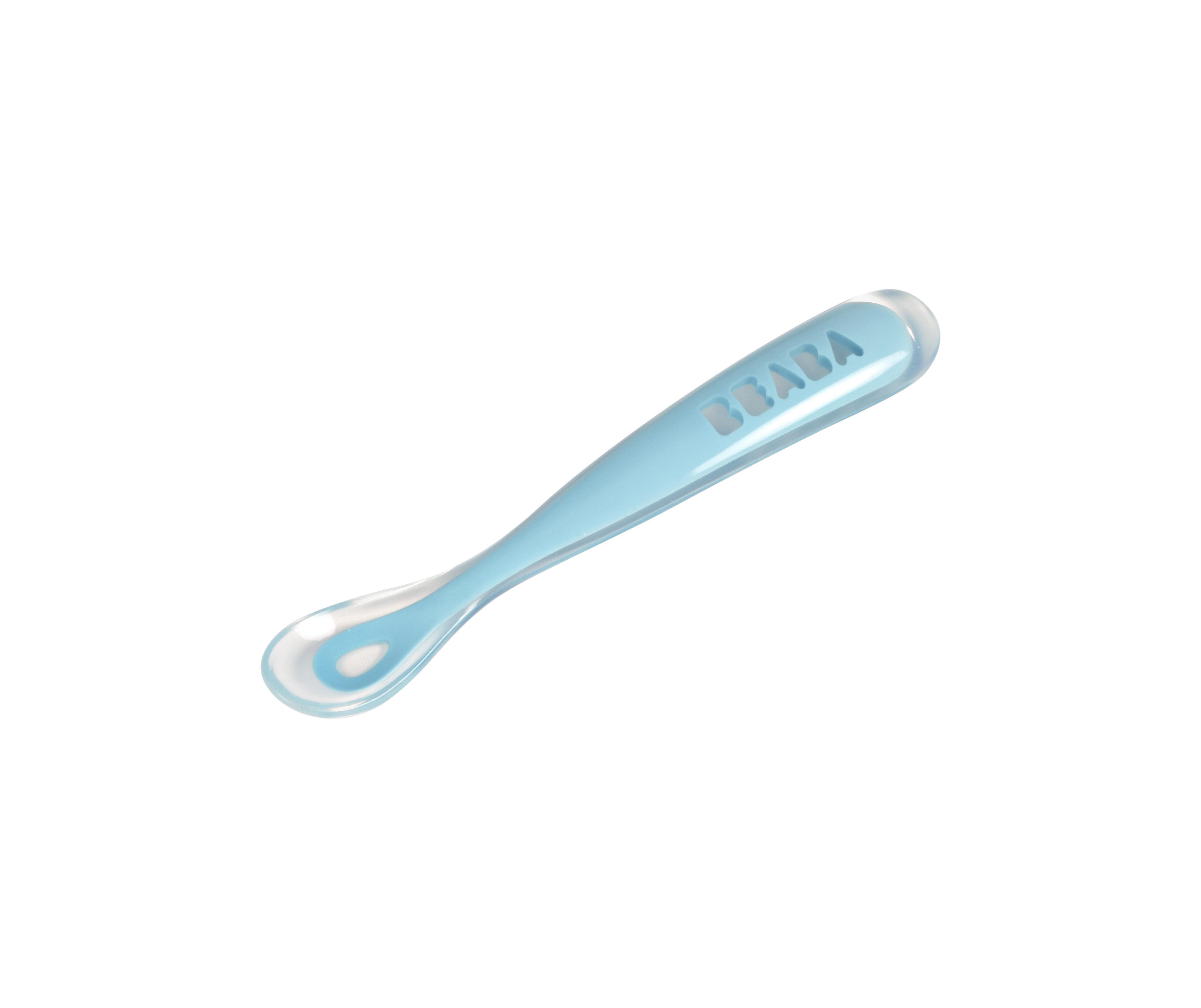 Ergonomic Silikon kaşık  (1 yaş)  Windy Blue