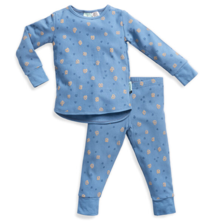 Ergopouch 2 Parça Uzun Pijama Takımı 1 TOG Petite Pretzel