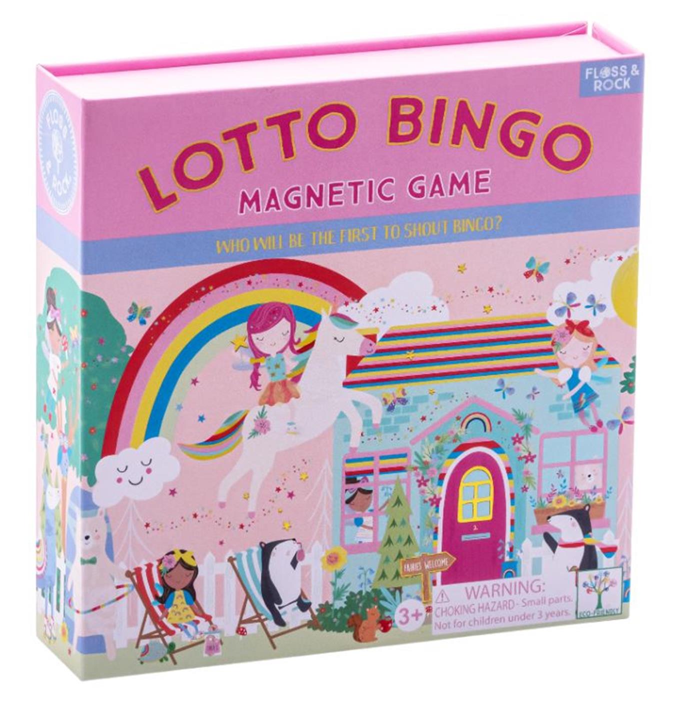 Floss & Rock Mıknatıslı Bingo Şans Oyunu / Rainbow Fairy