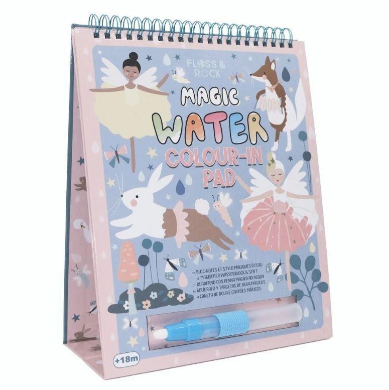 Floss & Rock Renk Değiştiren Water Magic Boyama Kitabı /Enchanted
