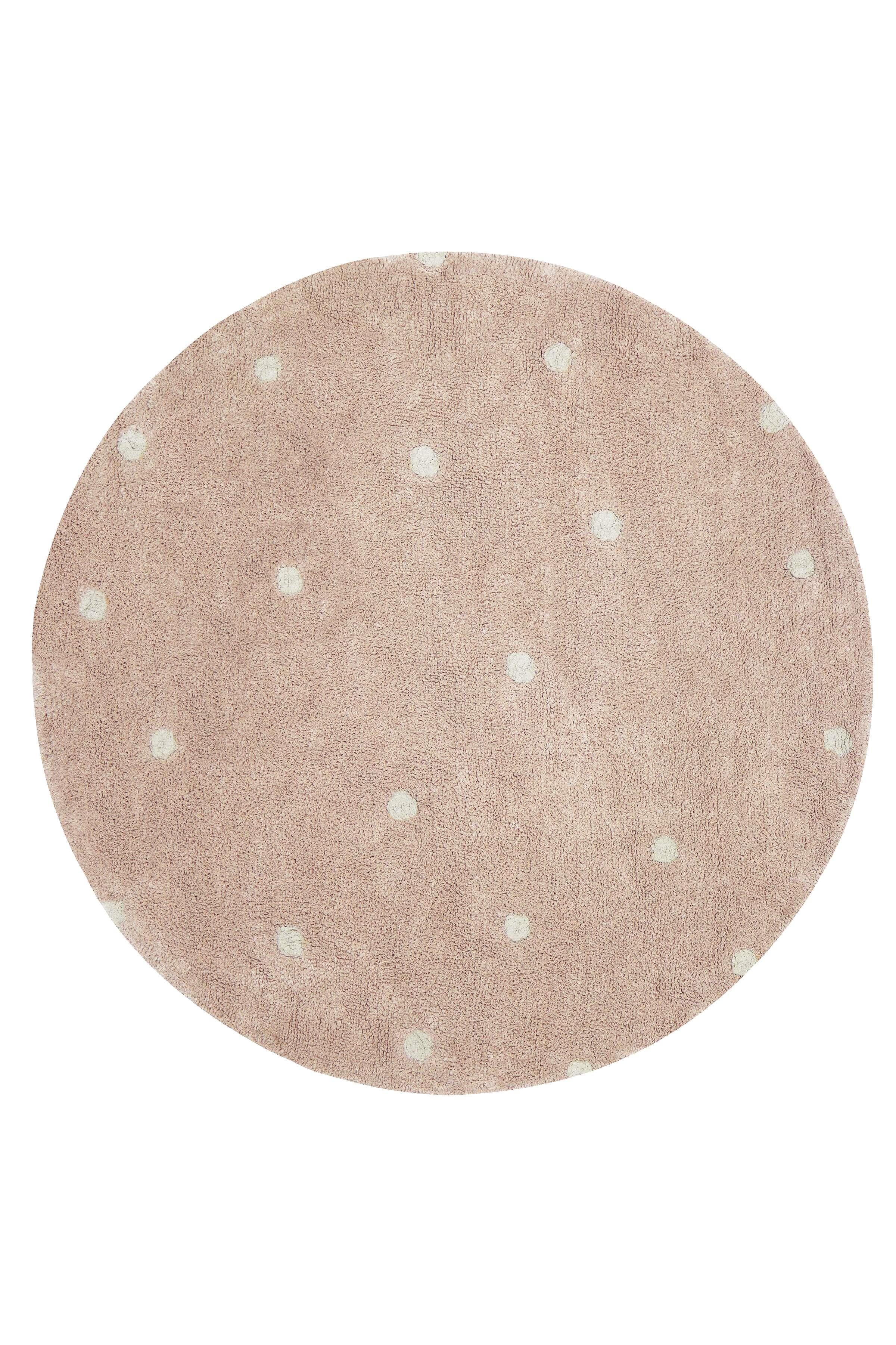 Halı, Round Dot Rose
