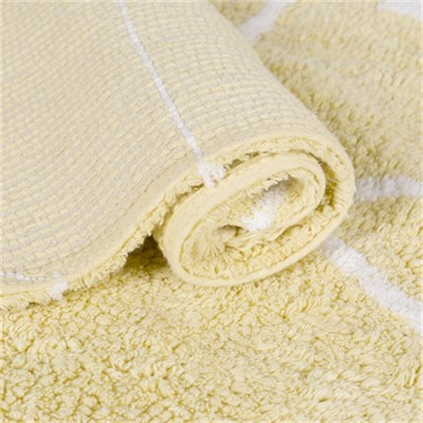 HIPPY Halı Pudra Sarı