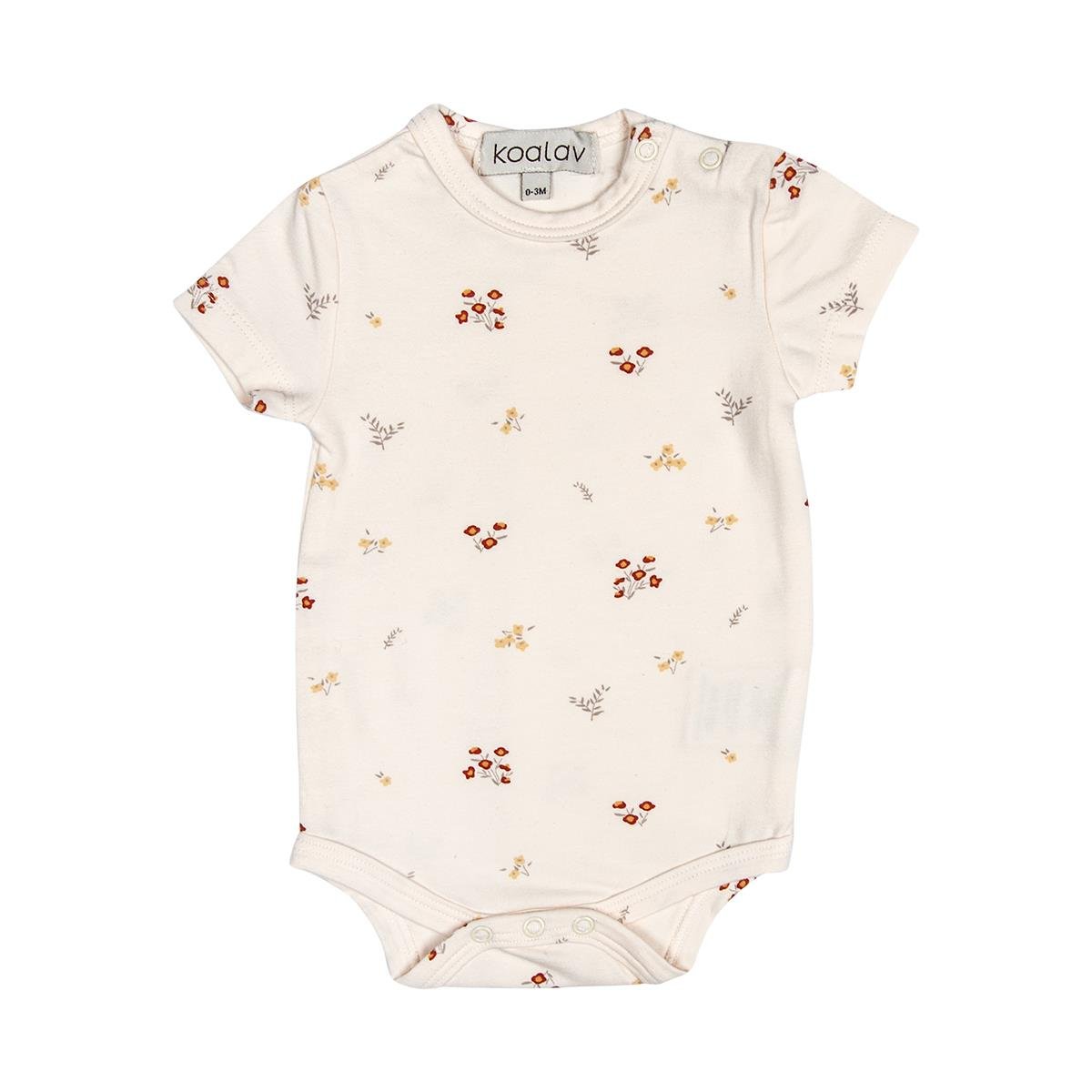 Koalav Body Kırmızı Çiçekli