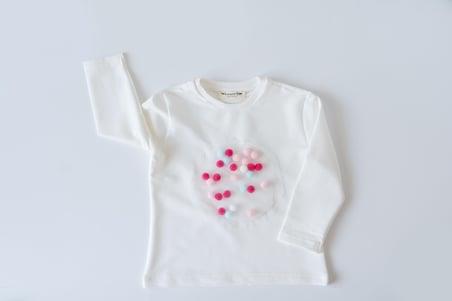 La Pomponette Uzun Kollu T-shirt Ella