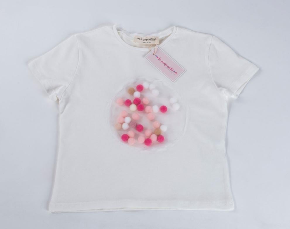 La Pomponnette Ponponlu T-shirt Mia