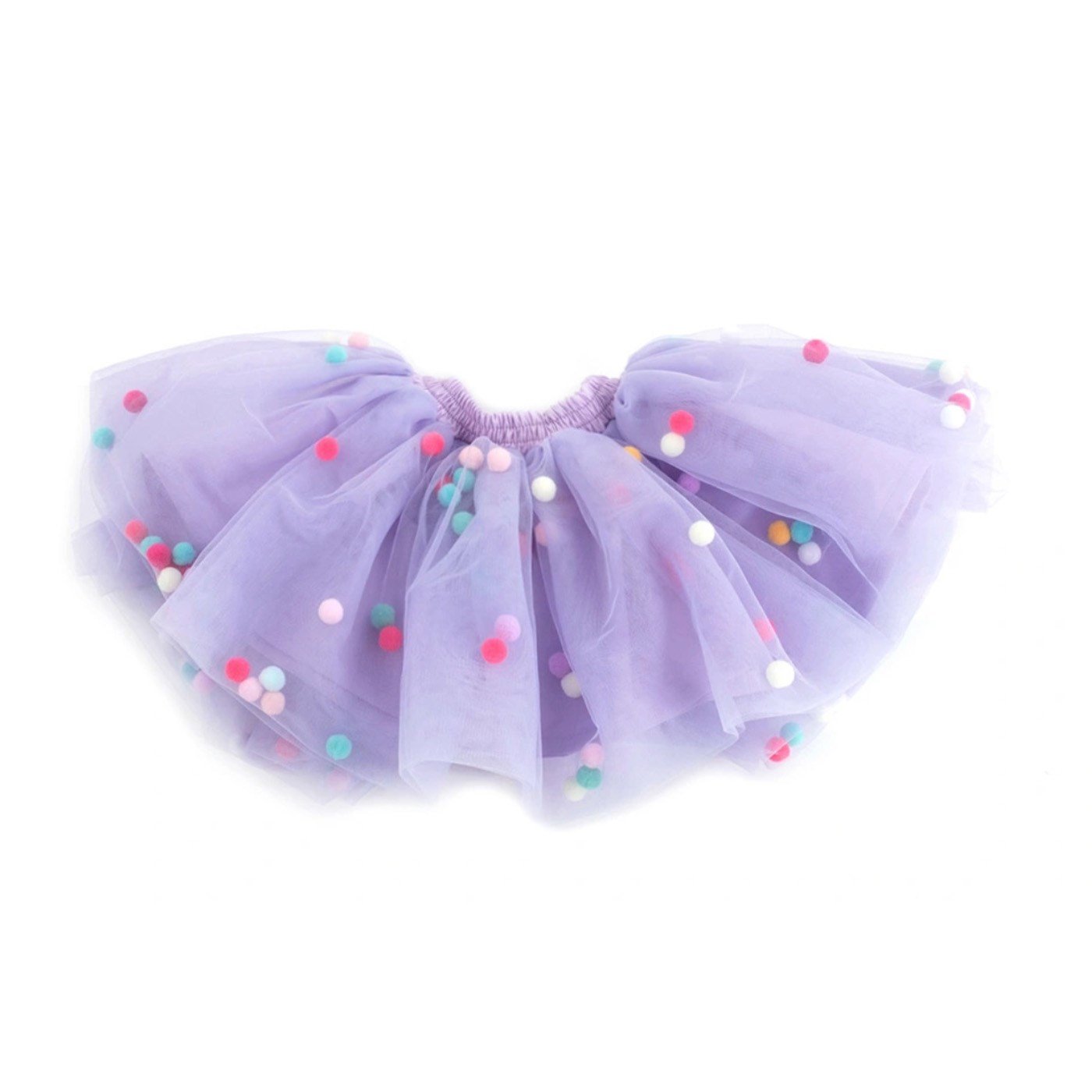 La Pomponnette tütülü etek Lila