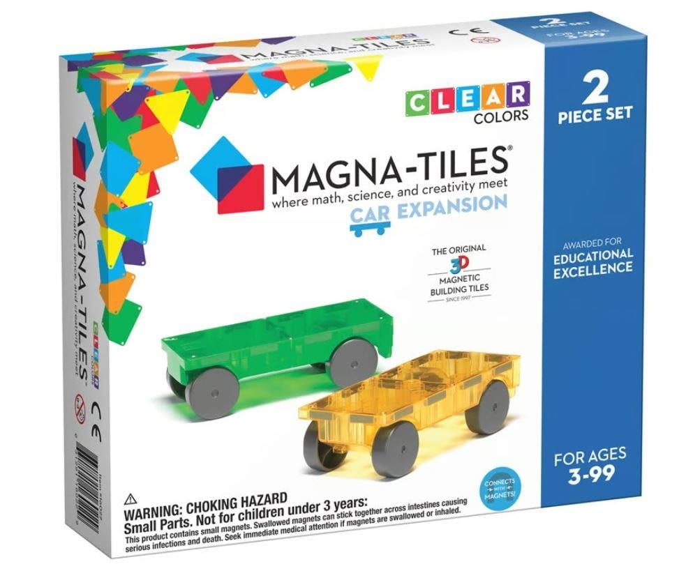 Magna-Tiles Arabalar - 2 Parça