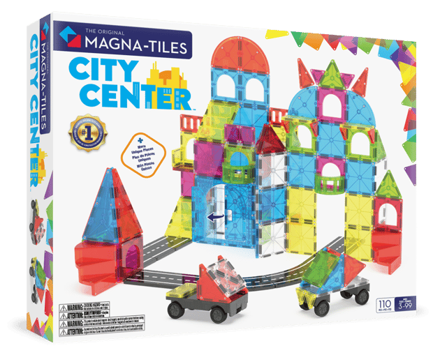 Magna-Tiles City Center - 110 Parça