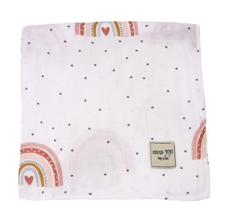 Mama Yoyo Çok Amaçlı Organik Müslin Örtü - %100 Pamuk - Rainbow Klasik