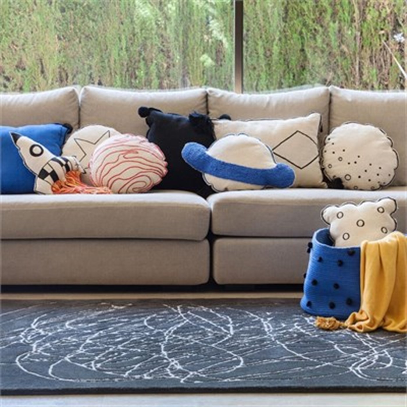 Mars Gezegen Yastık