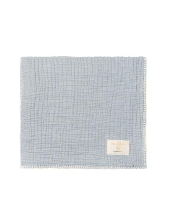 Marshmallow Müslin Battaniye - Ice Blue