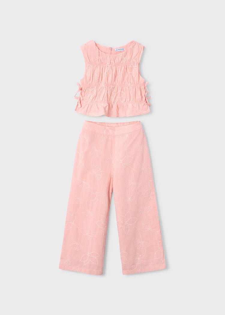 Mayoral Bluz Pantolon Set Pembe