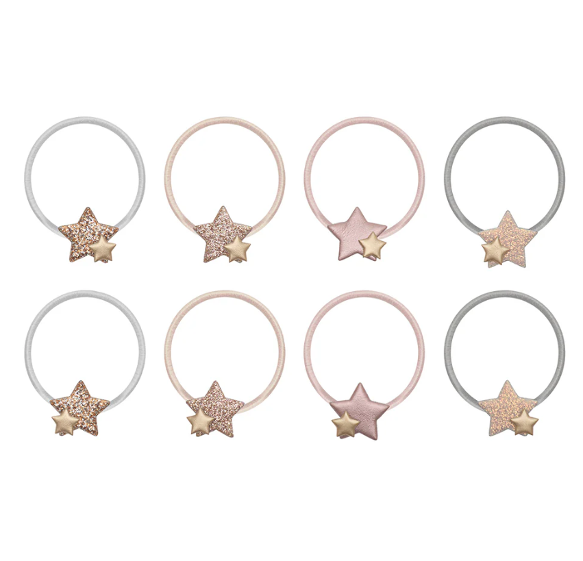 Mimi & Lula Sparkle Star 8li Lastik Toka