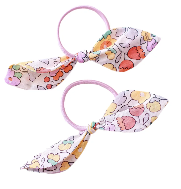 Mini & Kids Tavşan Kulağı Lastikli Toka Betsy Yellow