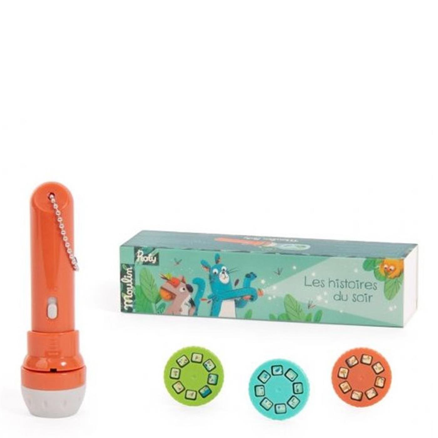 Moulin Roty Projeksiyonlu Hikaye Kitabı - Orman Hayvanları