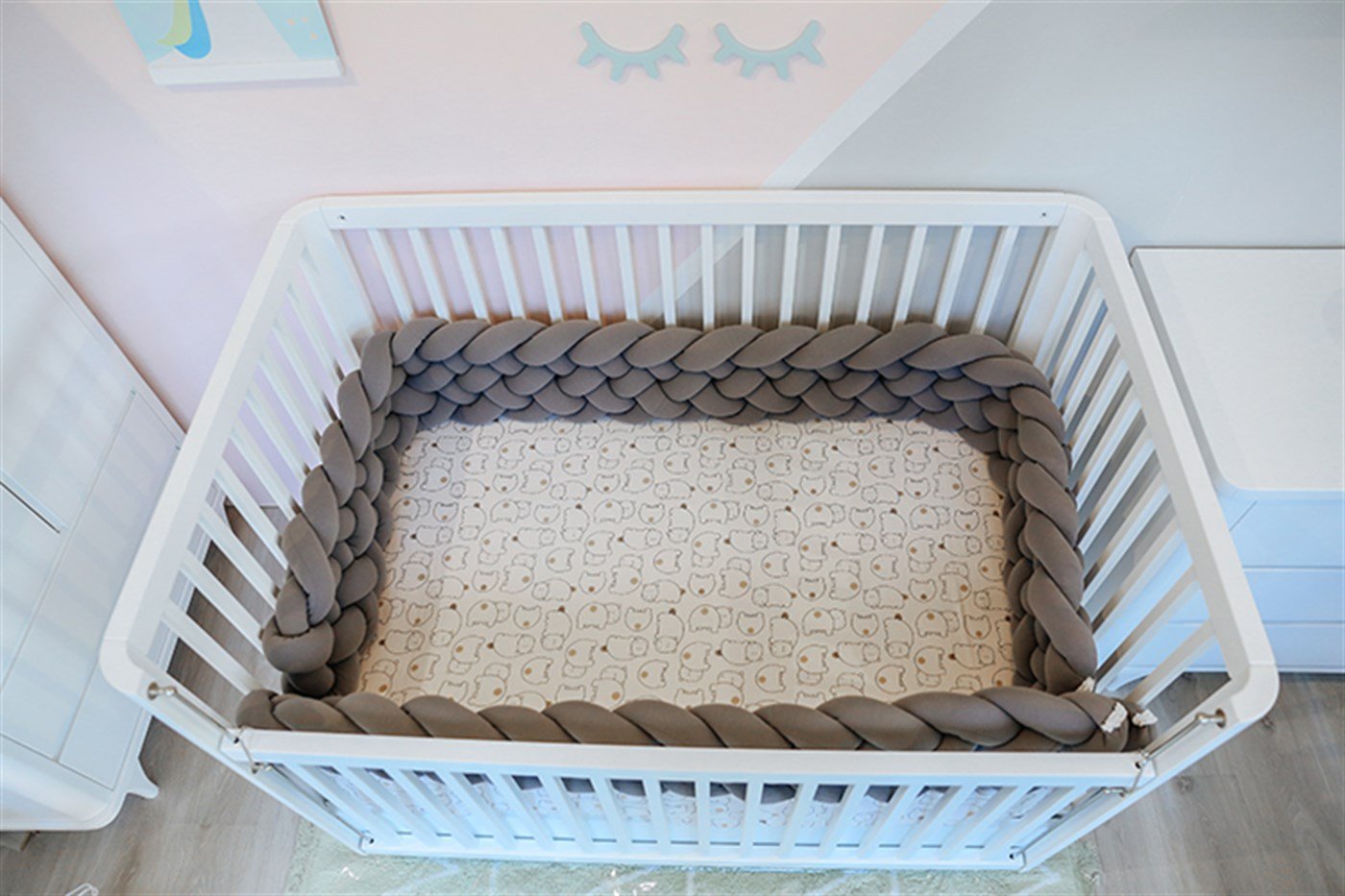 Örgü Kenar Koruma Koyu Gri