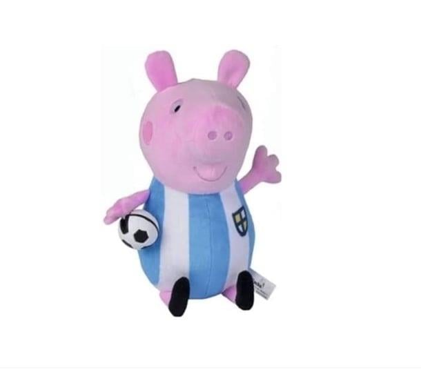 Peppa Pig Peluş Kostümlü Futbolcu