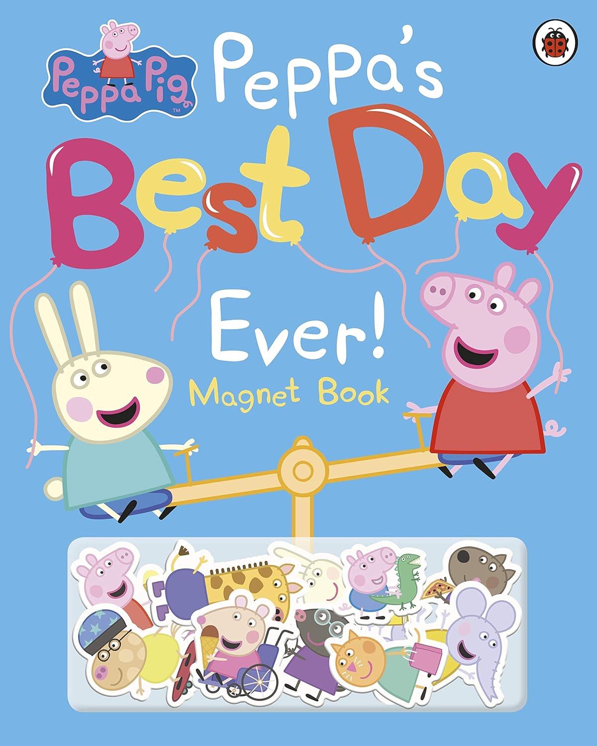 PEPPA PIG - PEPPA'S BEST DAY EVER MAGNET BOOK