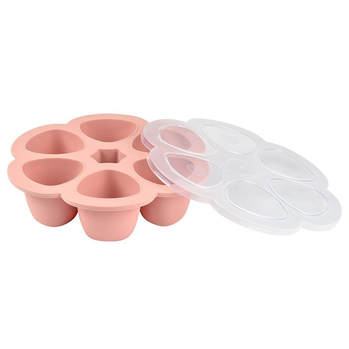 Silikon 6lı Sıcak & Soğuk Saklama Kabı Old Pink 6 x 90ml