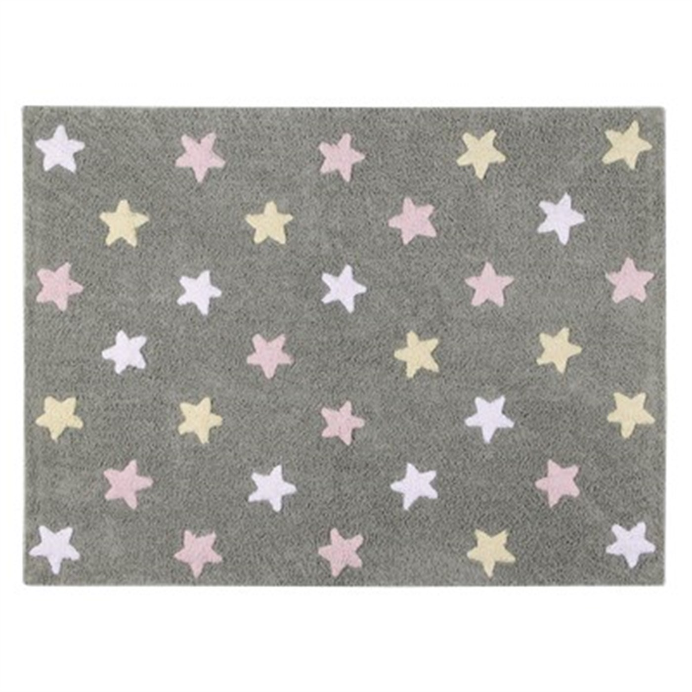 STARS Tricolor Çocuk Halısı Pembe
