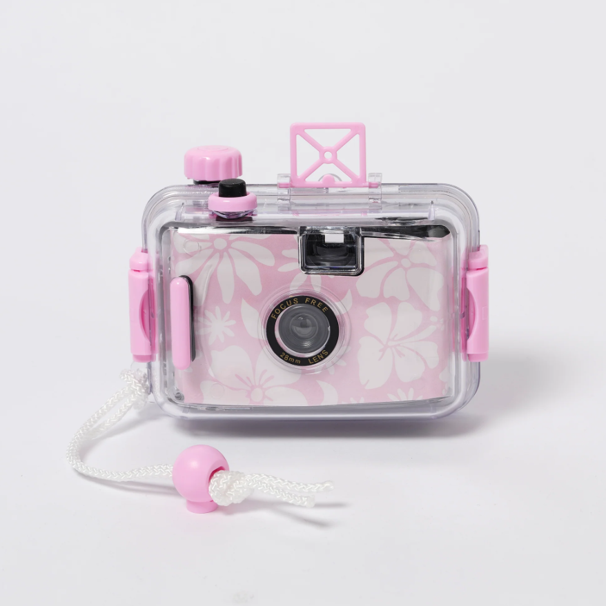 Underwater Camera Underwater Camera Pink Floral