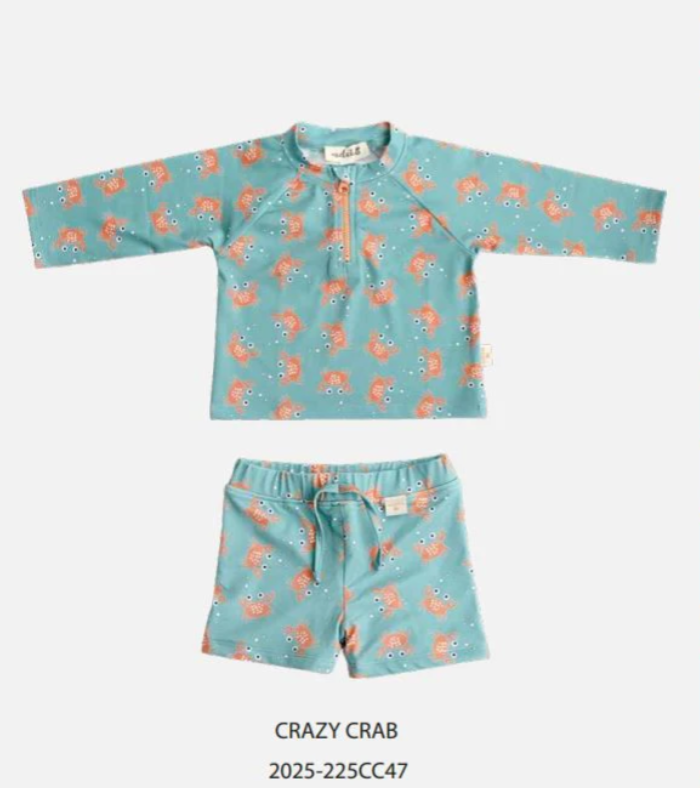 Uzun Kollu Mayo Set - Crazy Crab STD