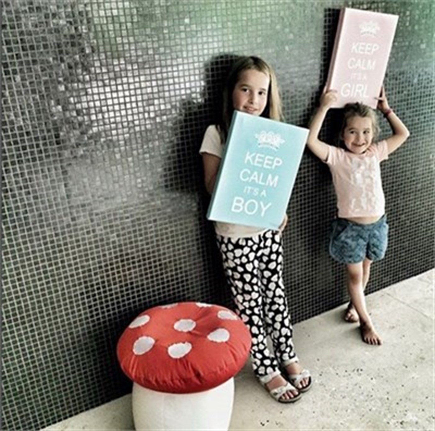 Yağlı Boya Kanvas Tablo  'KEEP CALM BOY'