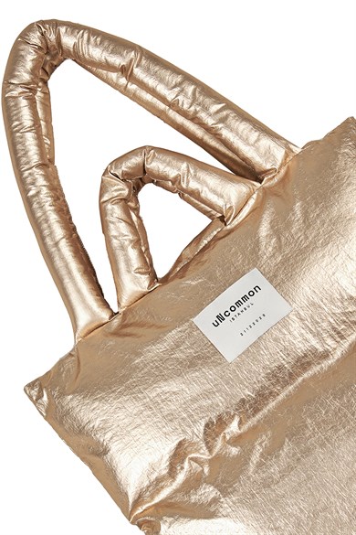 Puffer Metal Limited Edition Shoulder Bag Gold