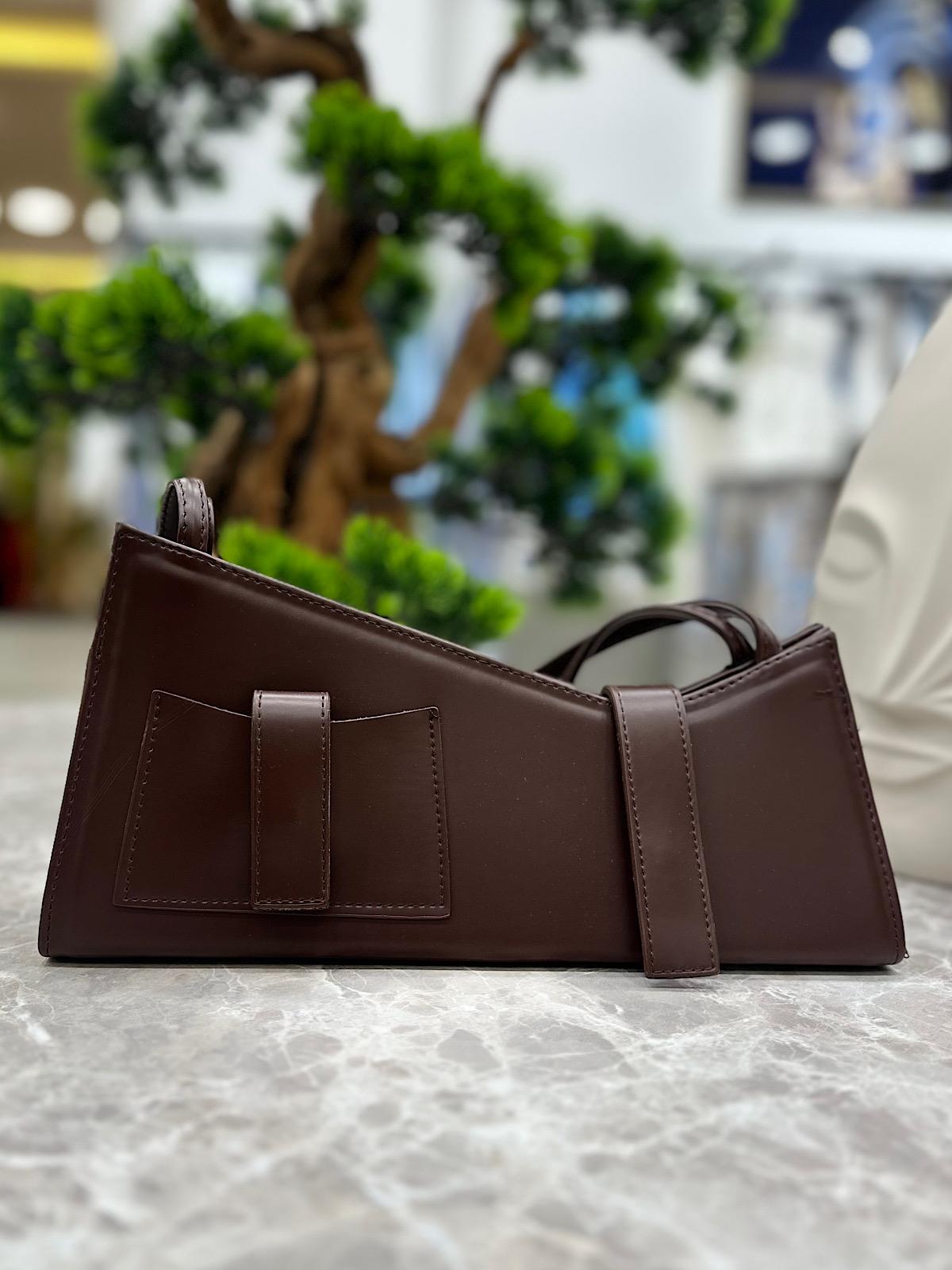 Asimetrik Çanta KAHVE