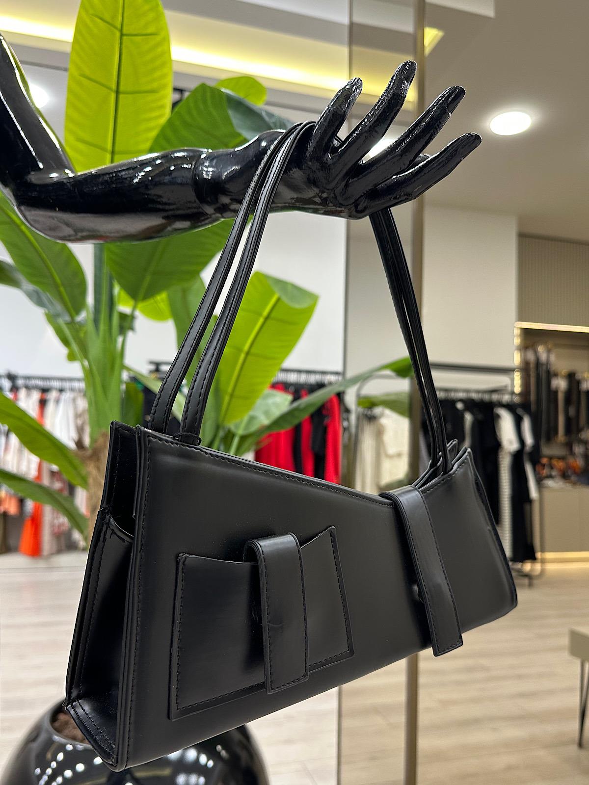 Asimetrik Çanta SİYAH