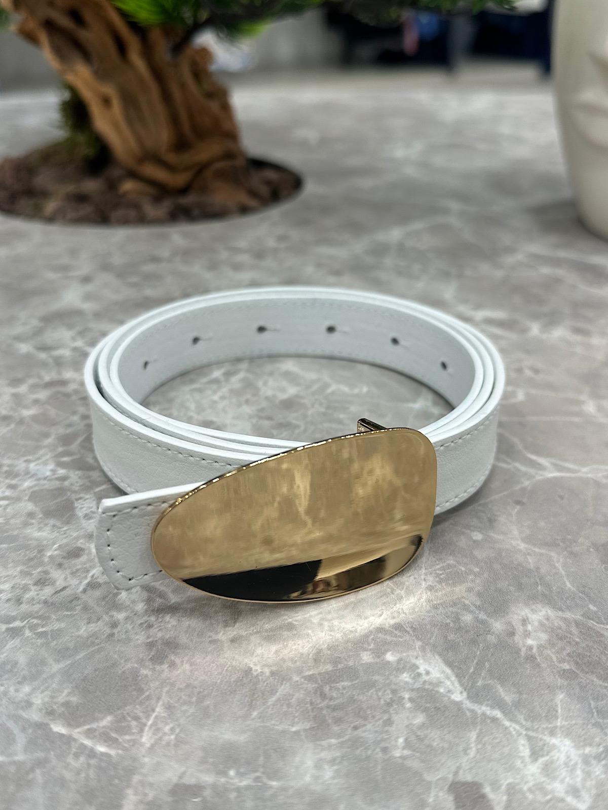 Damla Tokalı Kemer BEYAZ