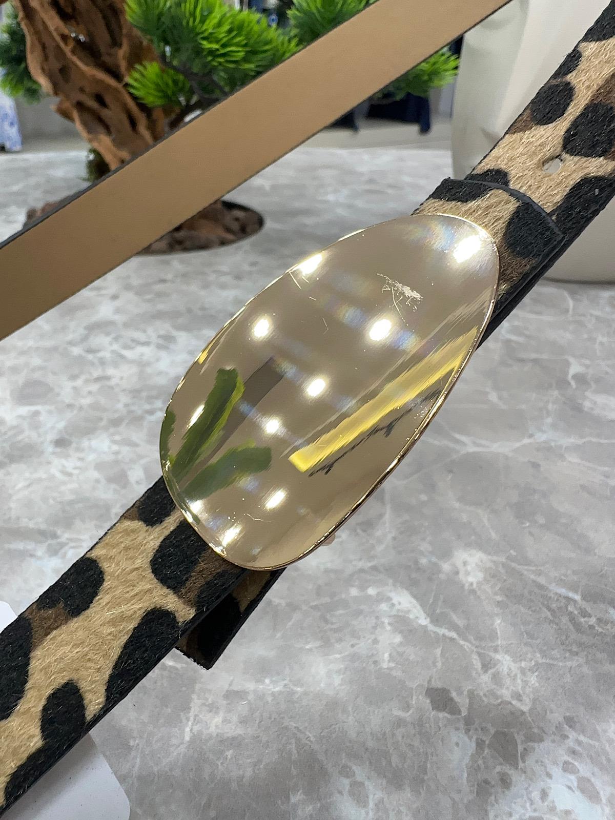 Damla Tokalı Kemer LEOPAR