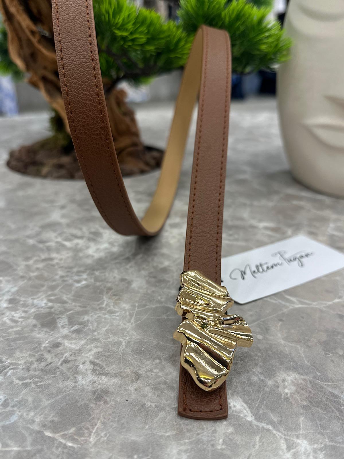 Ezme Gold Tokalı Kemer TABA