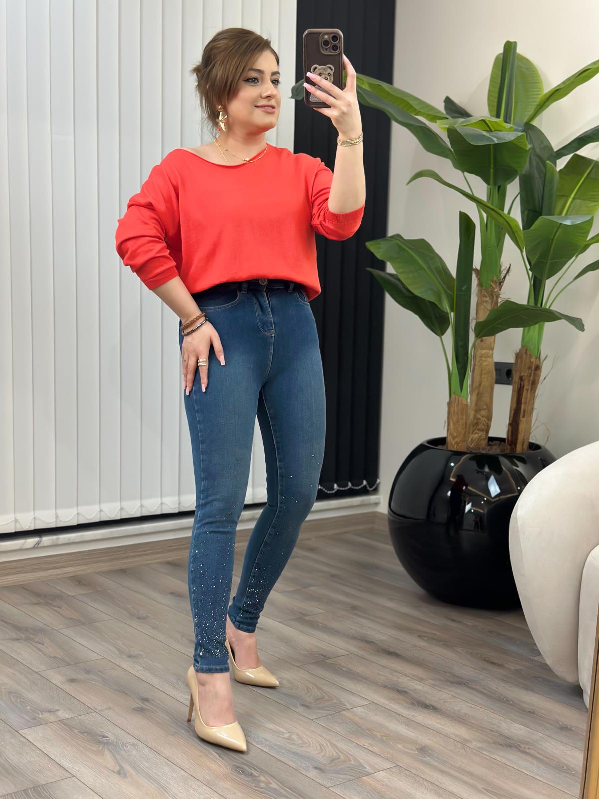 Fakir Kol Triko TURUNCU