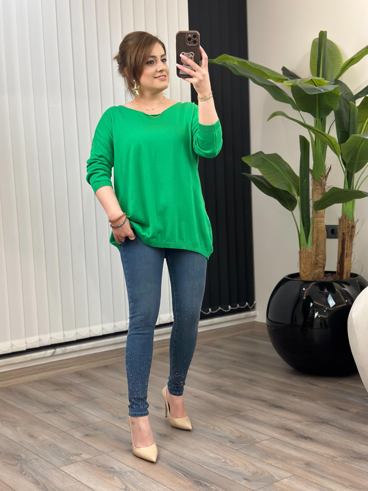 Fakir Kol Triko YEŞİL