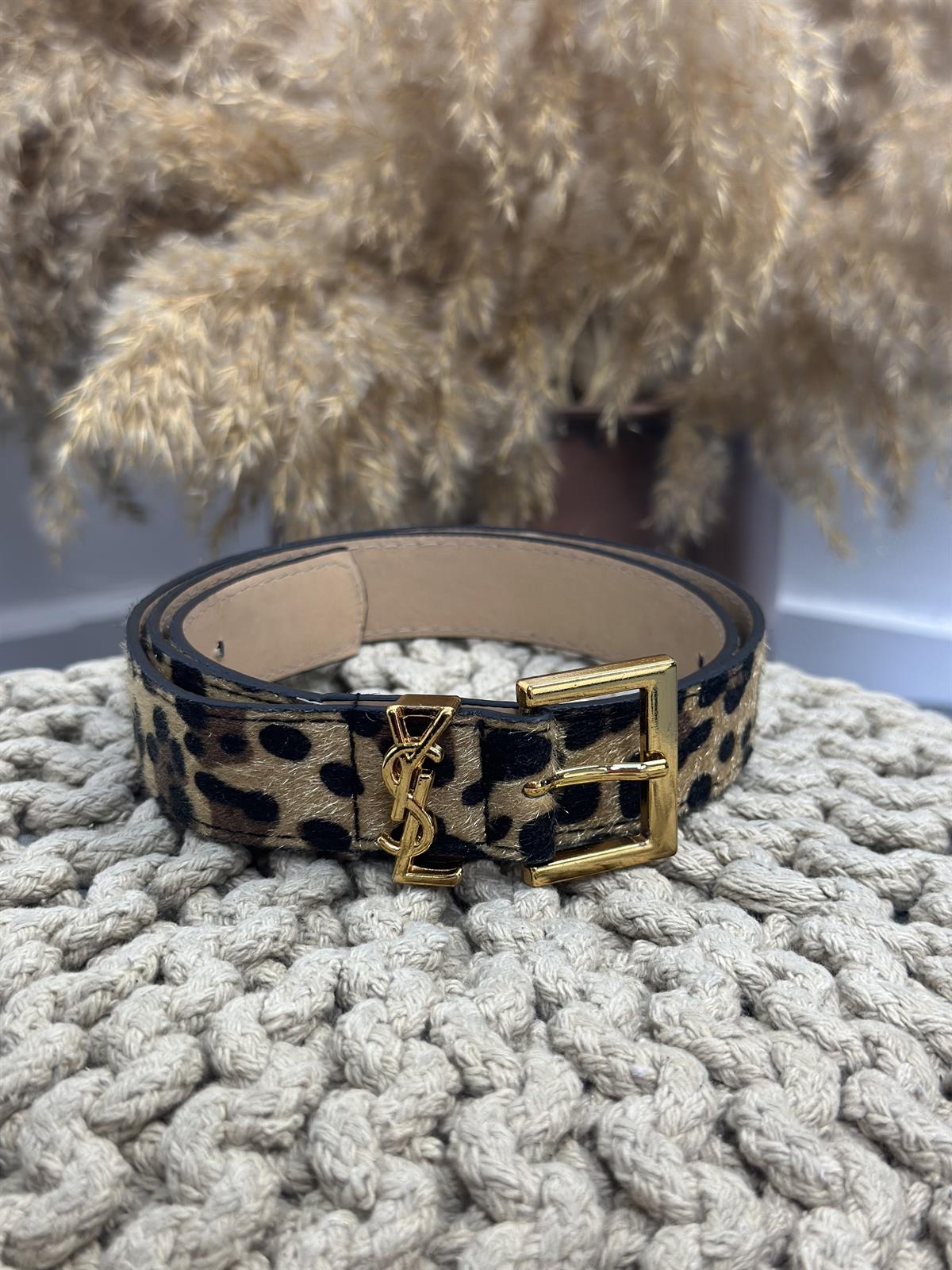 İthal Gold Silver Kemer LEOPAR