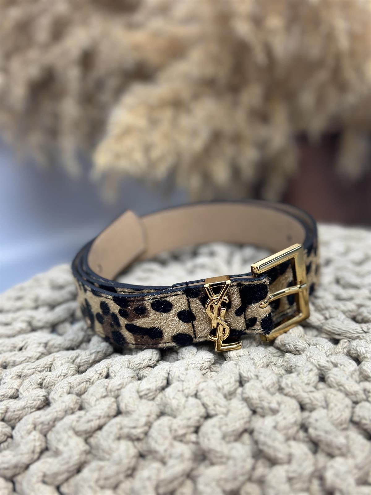 İthal Gold Silver Kemer LEOPAR