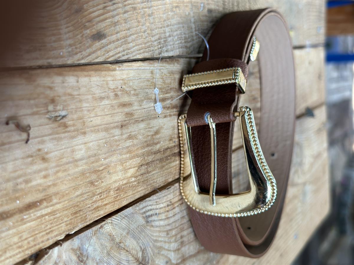 Kahve Tokalı Kemer ACI KAHVE