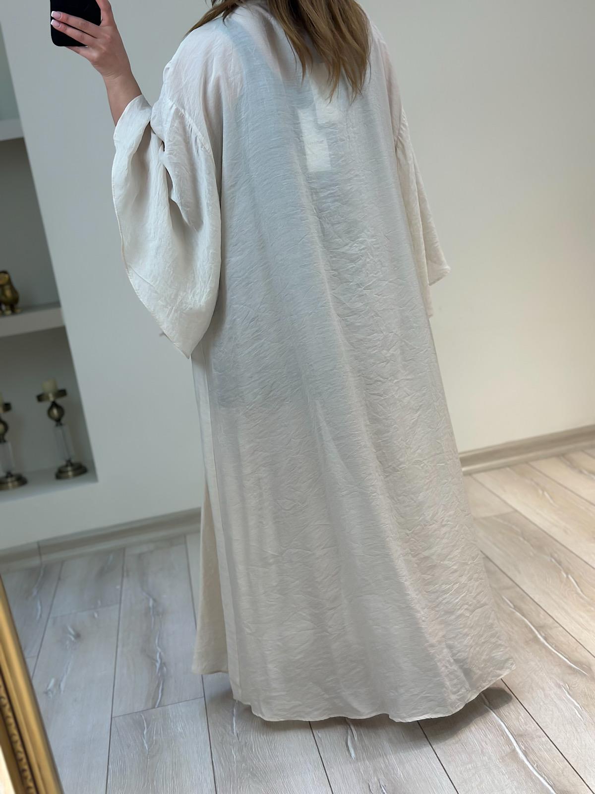 Keten Kimono BEJ