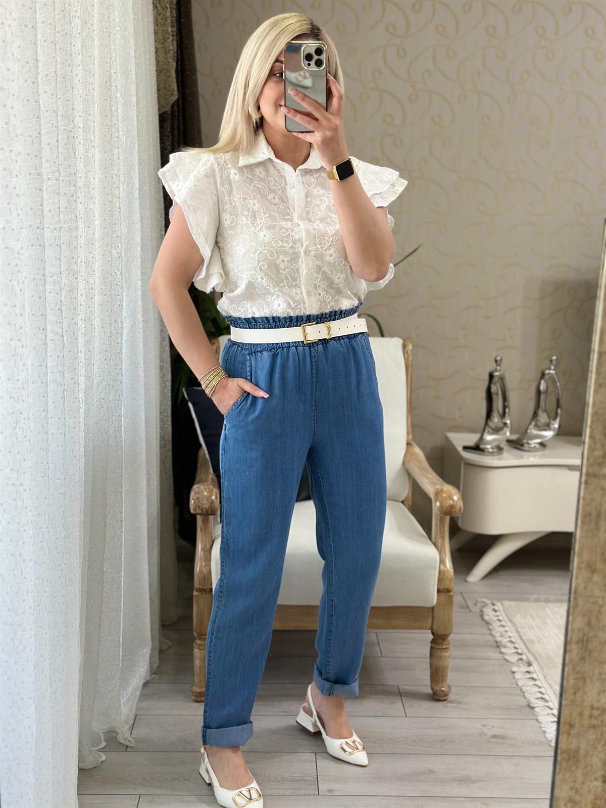 Orjinal l Jean Pantolon AÇIK MAVİ