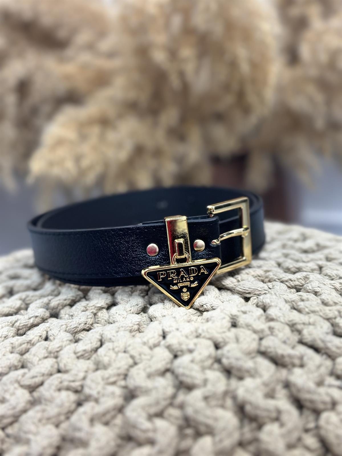 Üçgen Köprülü Kemer SİYAH